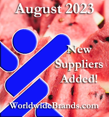 august 2023 new suppliers added